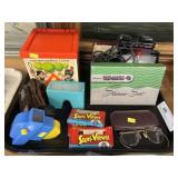 Stereo Viewers with Vintage Toys