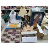 Danbury Mint Dolls, Diecast Cars, Games