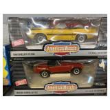 (2) 1:18 Scale Diecast Cars