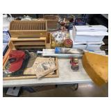 Porcelain Dolls, Organizers, Chalkboard