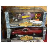 (2) 1:18 Scale Diecast Cars
