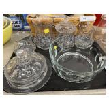 Pattern Glass Serving Pieces