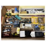 (5) Red Line Hot Wheels with Vintage Toy Vehicles