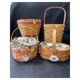 (4) Longaberger Baskets