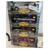 (4) 1:18 Scale Diecast Cars