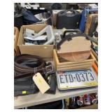 Door Knobs, Belts, License Plates