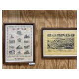 (2) Quarryville, PA Bicentennial Prints