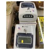 (2) Digital Time Clocks