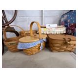 (5) Longaberger Baskets