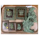 Indonesian Composition Wall Plaques