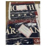 (2) Danbury Mint Patriotic Collector Throws