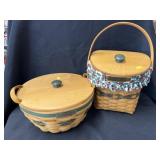 (2) Longaberger Baskets