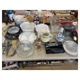 Cookware, Water Pitcher Set, Silverplate Pieces