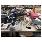 Cookware, Candlesticks, New Blanket Tote