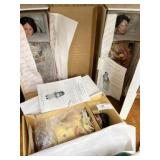 (3) Danbury Mint Porcelain Dolls