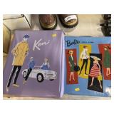 Vintage Barbie Dolls with Cases and Accessories