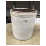 4 Gallon Straight Sided Storage Crock