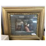 Gilt Framed Lithograph