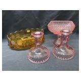 Coinspot Center Bowl with Art Glass