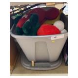 Plush Toys, Storage Tote/Lid