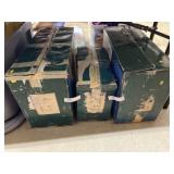(3) Boxes of Lighted Christmas Decor