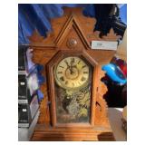 Gingerbread Mantel Clock