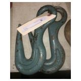Pair of 2 Ton Chain Hooks