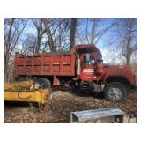 1989 Mack Tandem Axle Steel Dump Truck
