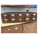 10-drawer Card Organizer