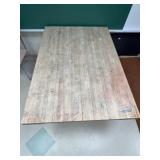 Butcher Block Top Work Table