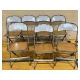 (7) Folding Chairs