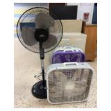 (4) Floor Fans