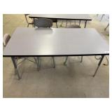 Adjustable Student Table & 3 Chairs