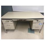 5ft Double Pedestal Desk
