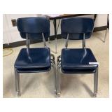 (4) Student Desk Chairs