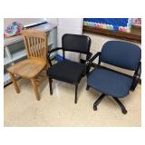 (3) Various Adult Chairs