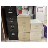 (3) File Cabinets