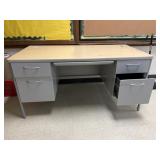 5ft Double Pedestal Desk