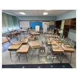 (27) Student Desks w/ Chairs