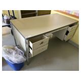 5ft Double Pedestal Office Desk