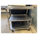 Stainless Steel Serving Cart