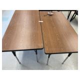 (2) 48" Adjustable Work Table