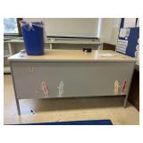 6ft Double Pedestal Office Desk