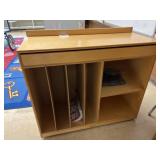 Rolling Bookshelf/Cabinet