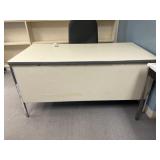 5ft Double Pedestal Desk w/ Office Chair