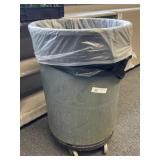 35 gal Rolling Trash Can
