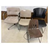 (4) Various Chairs
