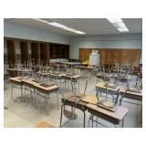 (28) Student Desks w/ Chairs