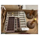 Candy Molds, Hog Scrapers