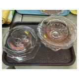 (5) Pieces of Pink Depression Glass